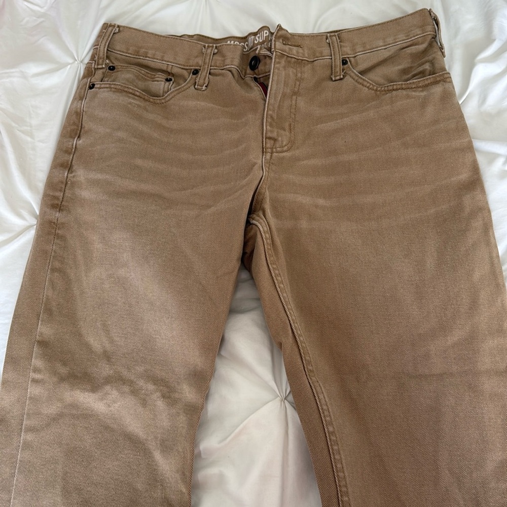 Mean tan pants